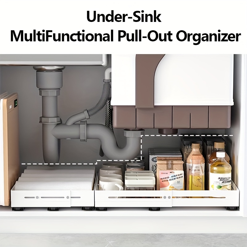 Pull Out Tray Organizer Kitche - Food Storage Drawers review and price