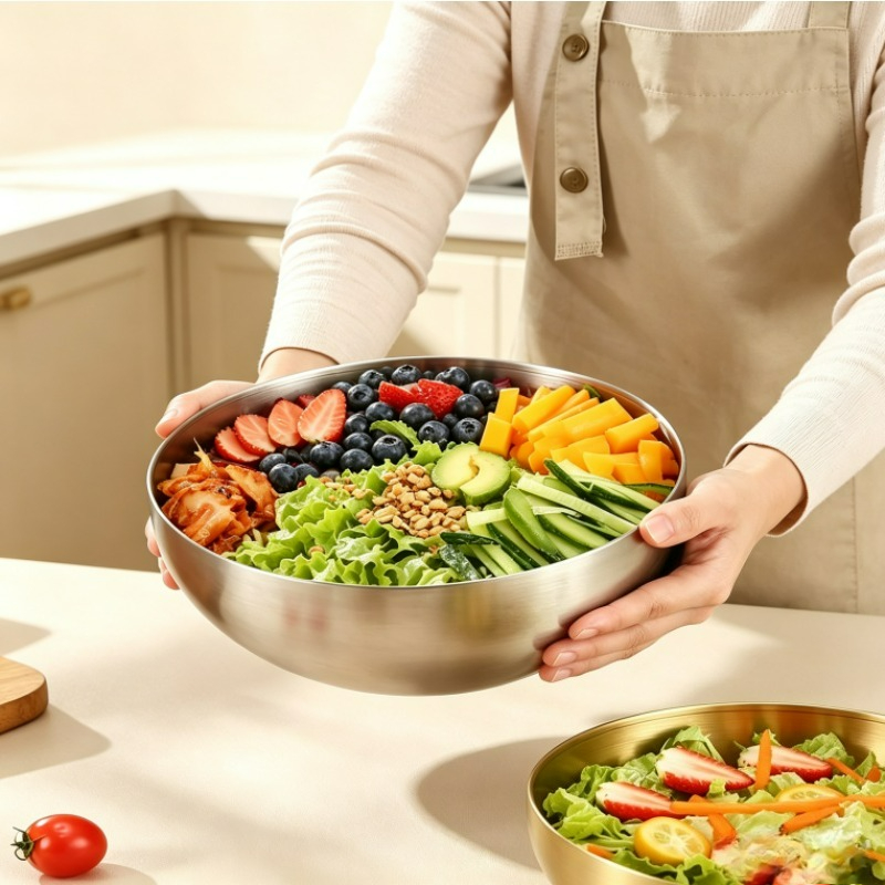 Stainless Steel Mixing Bowls M - Food Storage Stainless Steel review and price