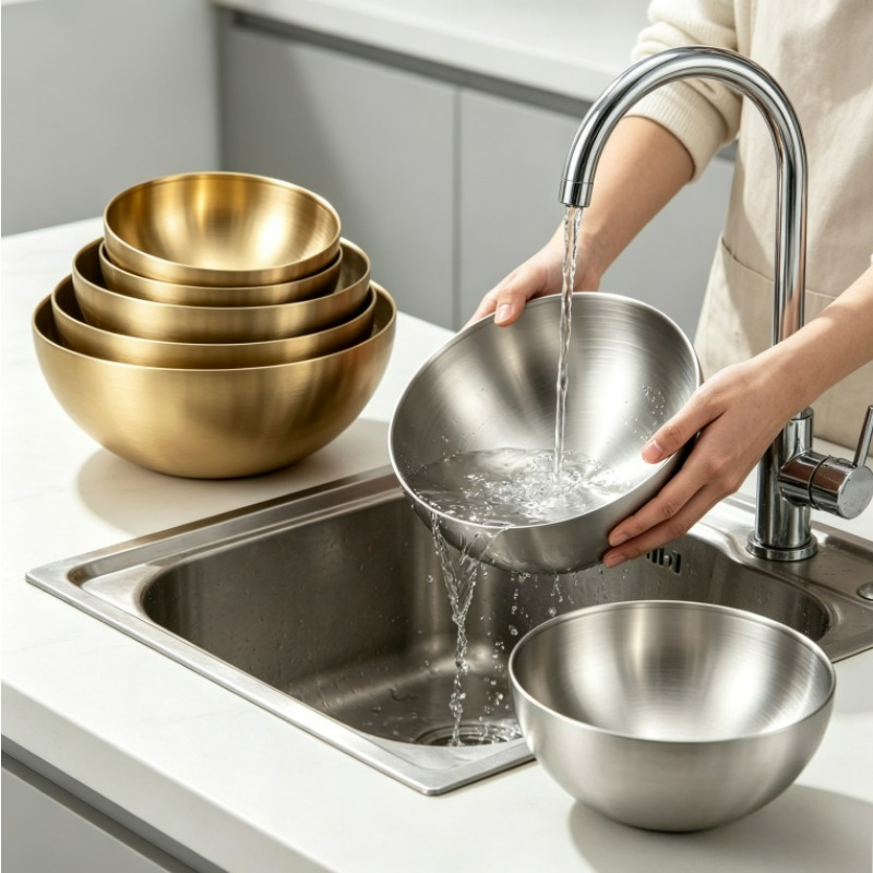 Stainless Steel Mixing Bowls M - Food Storage Stainless Steel review and price